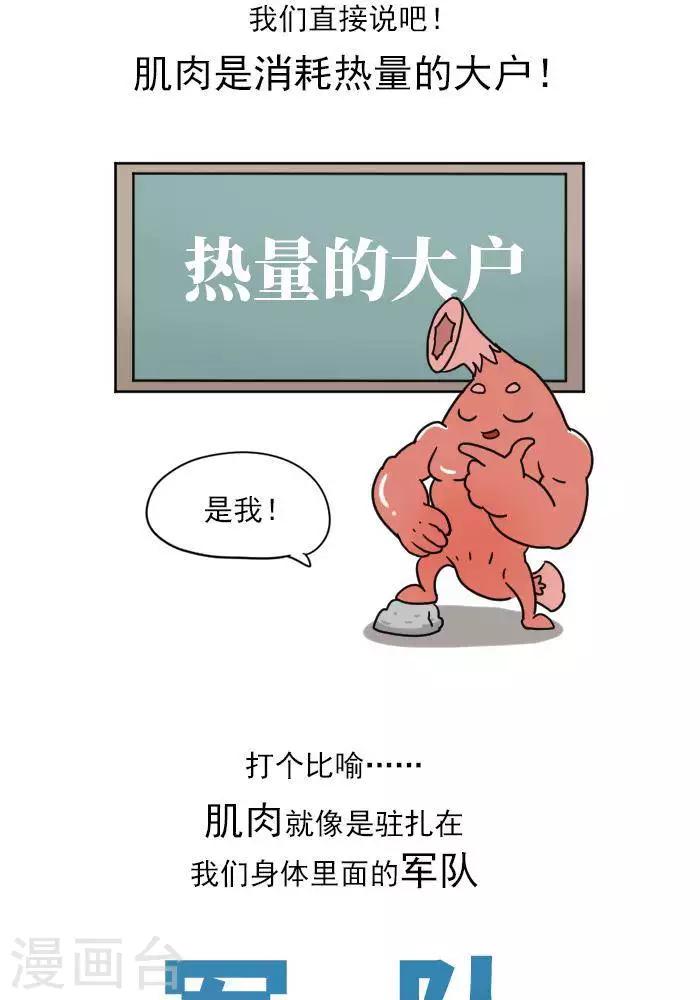 🍼大牛健身漫画 第12话  肌肉，减肥的好帮手！ 第3页