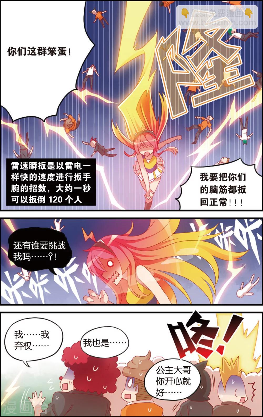 🍸公主漫画法则 第8话 代理校长全运会(下) 第4页