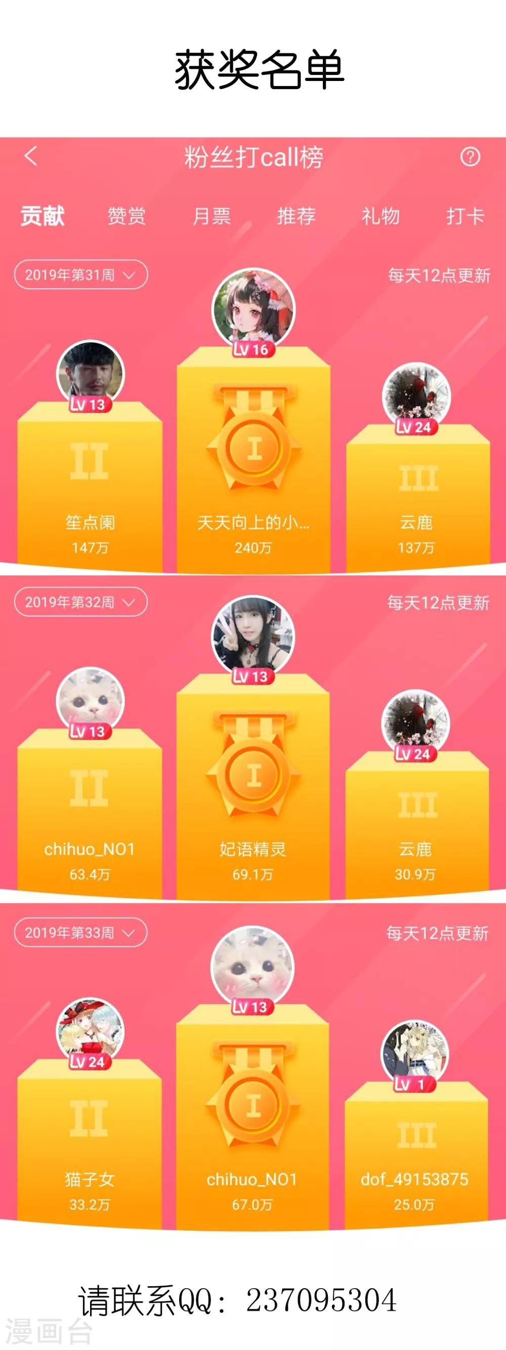 立牌活动获奖名单-第48话