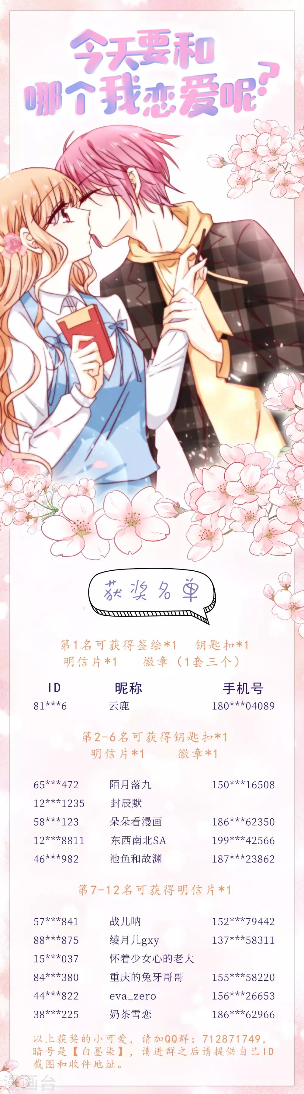 获奖名单-第62话