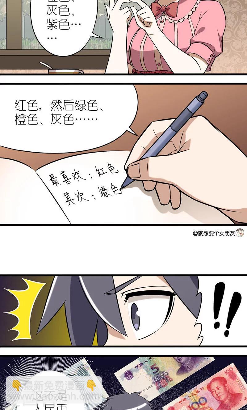 🍴就想要个女朋友 第3话 颜色 第3页