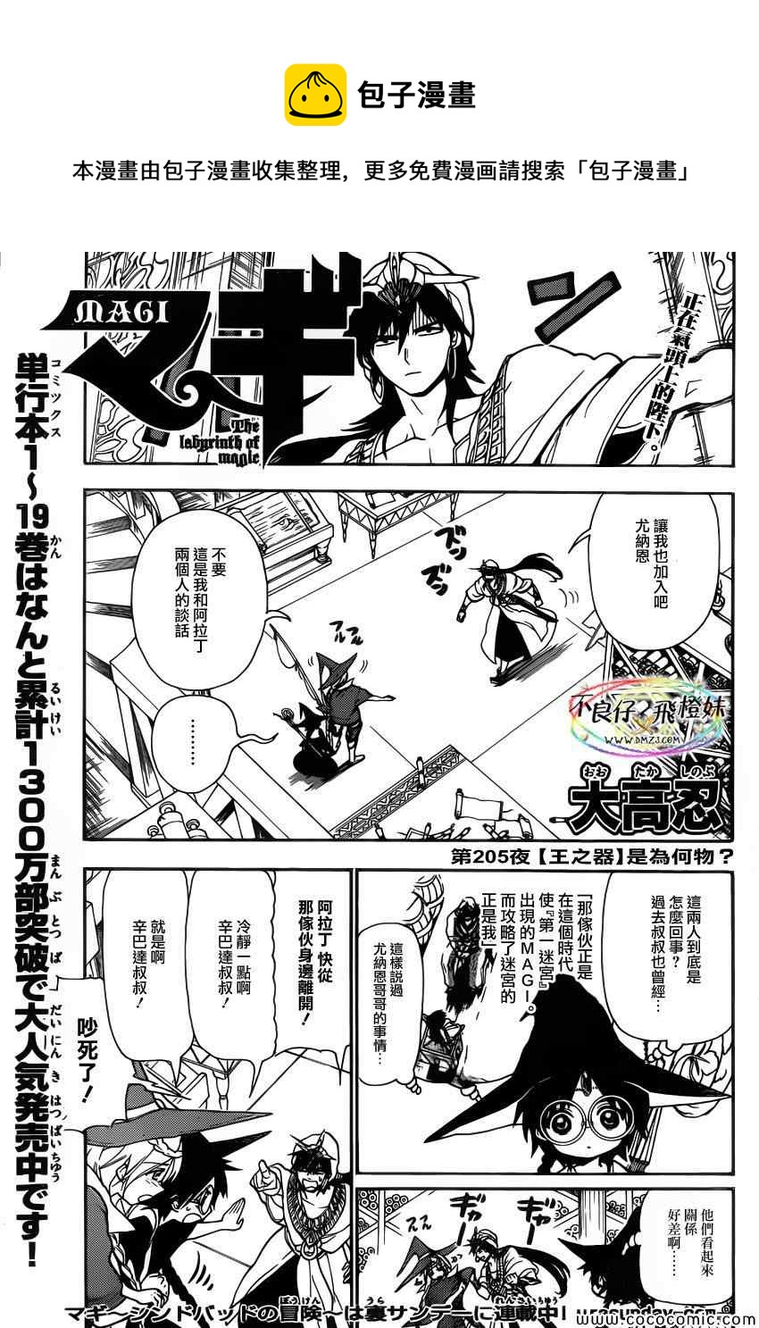 🍟魔笛MAGI 第205话 第1页