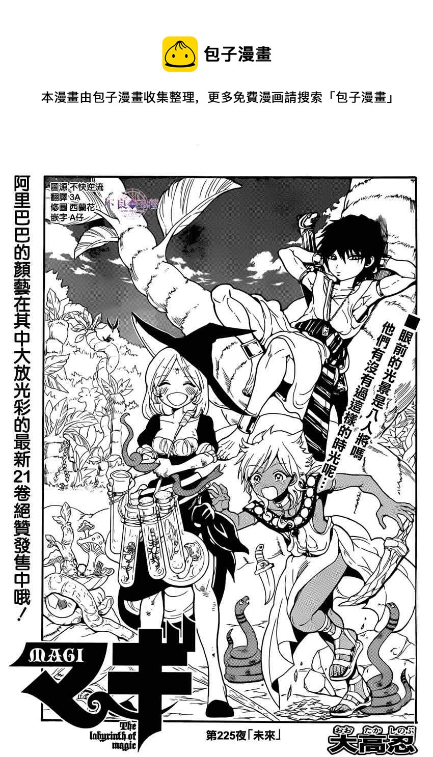 🍟魔笛MAGI 第225话 第1页