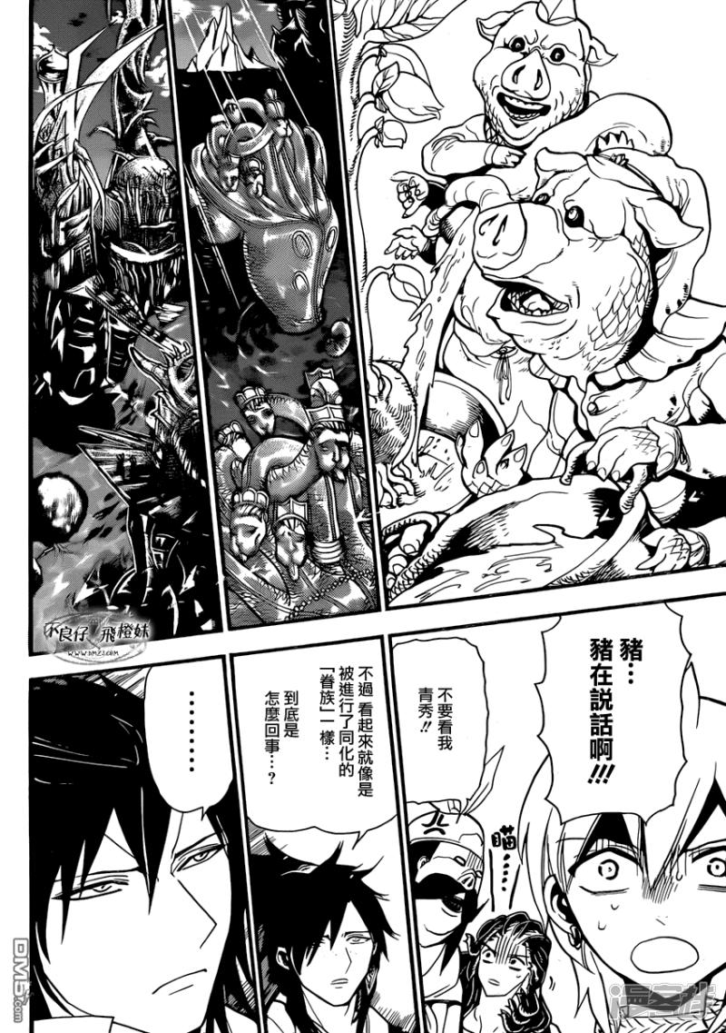 🍟魔笛MAGI 第214话 出生的故乡 第14页