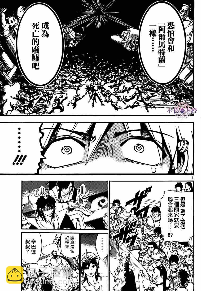 🍟魔笛MAGI 第239话 第3页