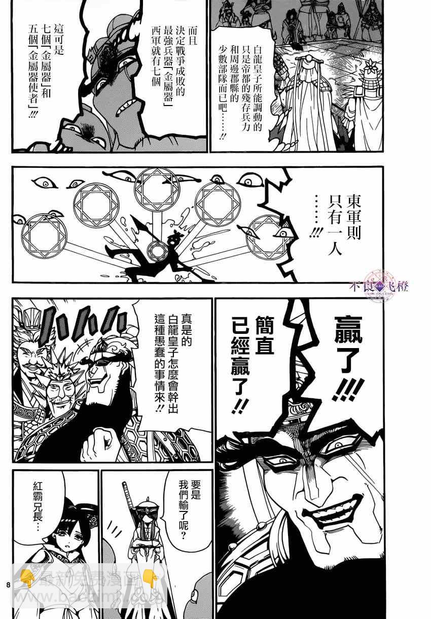 🍟魔笛MAGI 第267话 第8页