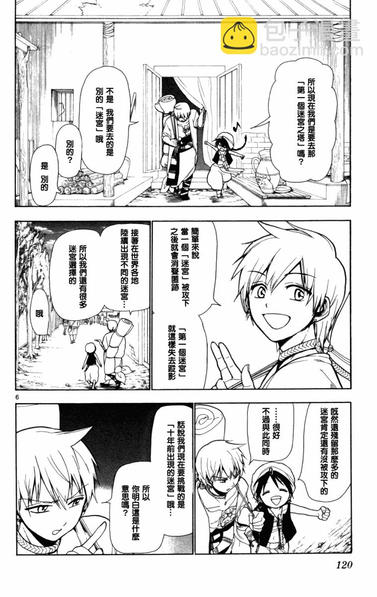 🍟魔笛MAGI 第4话 第6页