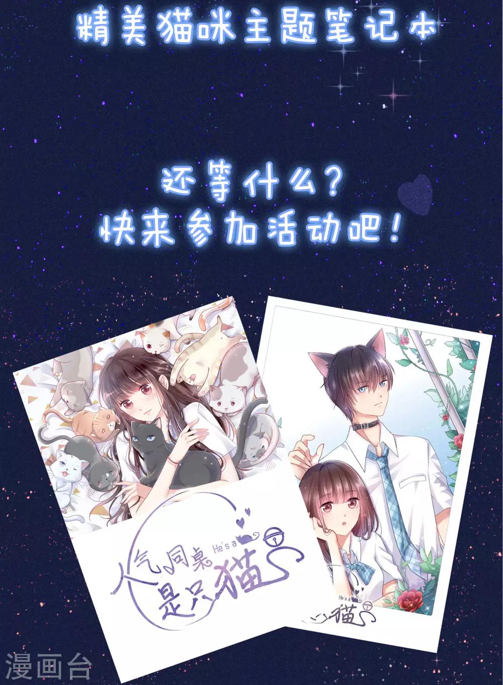 活动公告 猫咪主题笔记本大派送！-第128话
