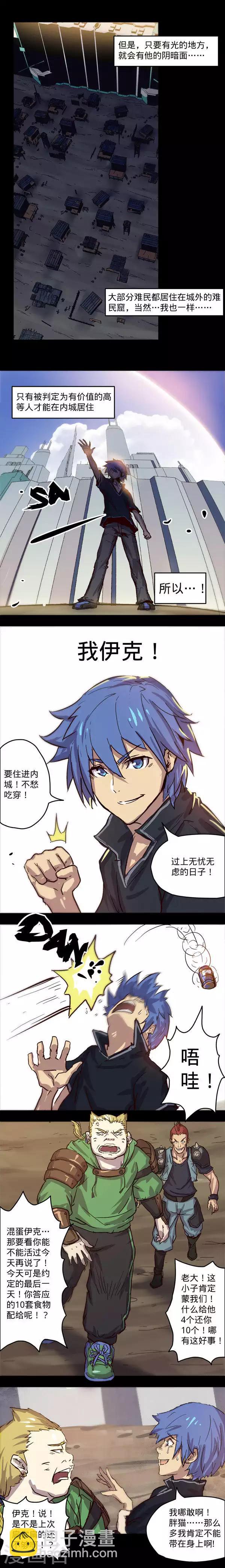 🍘我的战斗女神 第1话 相遇 第3页