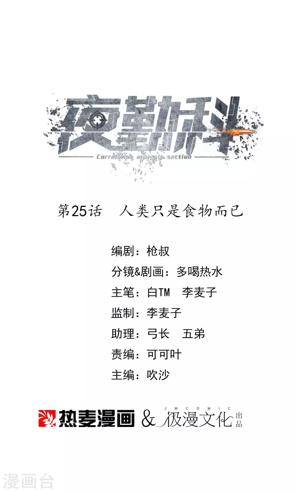🍜夜勤科 第25话 人类只是食物而已 第1页