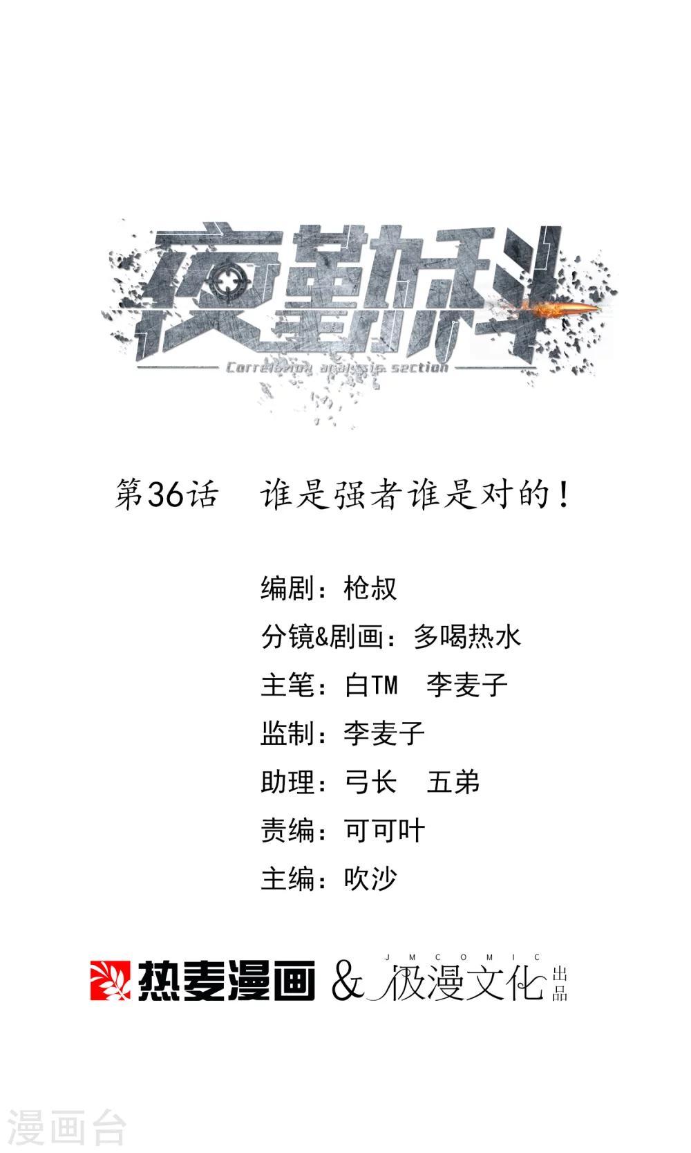 🍜夜勤科 第36话 谁是强者谁是对的！ 第1页