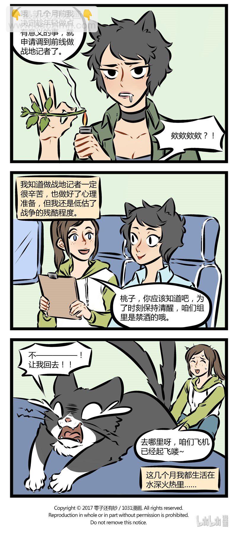 🍡1031万圣街 第134话 猫咪总是在你停止找它的时候出现。 第4页