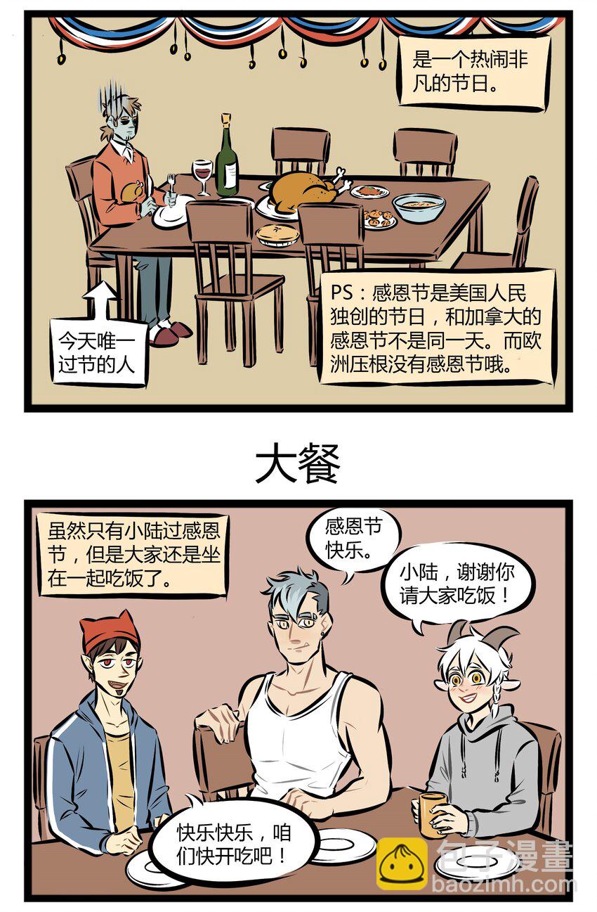 🍡1031万圣街 【第16话】 感恩的心，感谢有你。 第3页