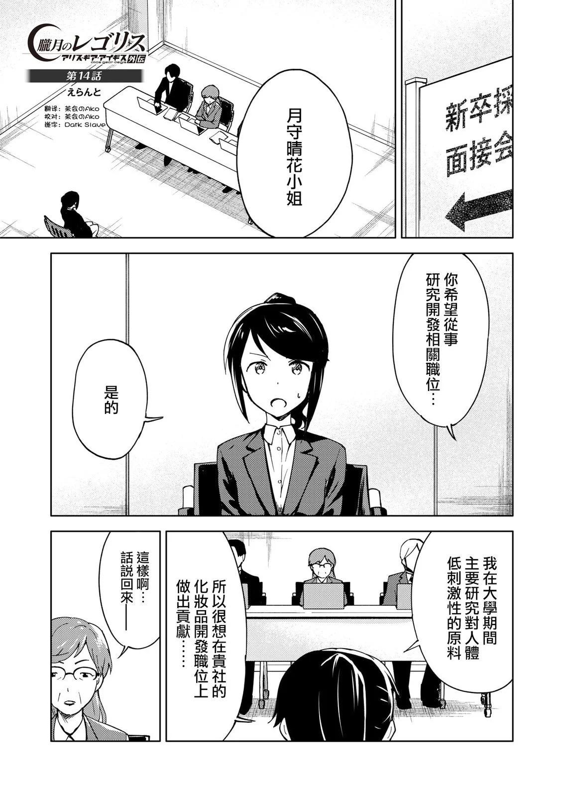 ☕爱丽丝机甲外传 胧月之砂 第14话 第1页