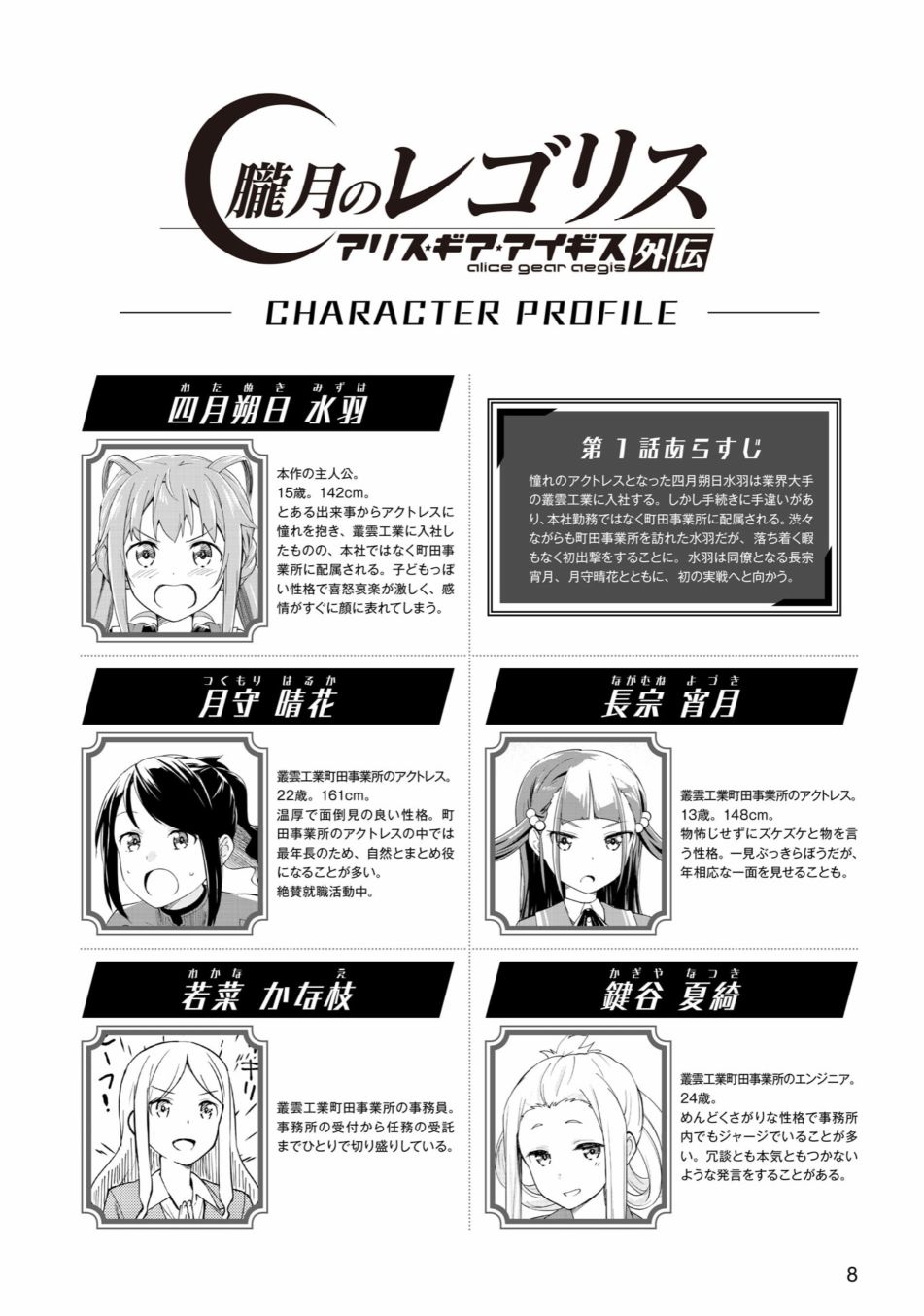 ☕爱丽丝机甲外传 胧月之砂 第02话 第1页