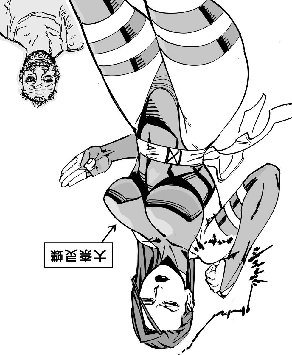 🍵Baalbuddy漫画小短篇 《漫威vs卡普空》里的妹子 第1页