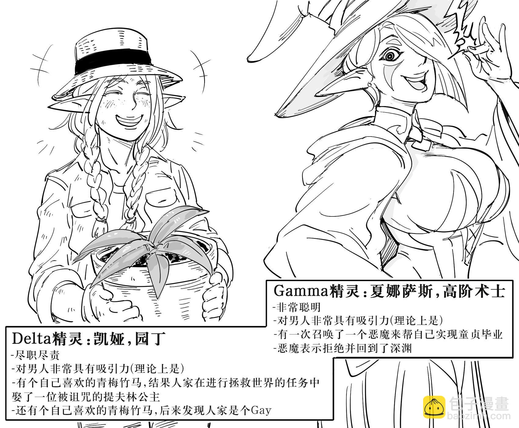 🍵Baalbuddy漫画小短篇 精灵社会的性权力等级金字塔 第3页