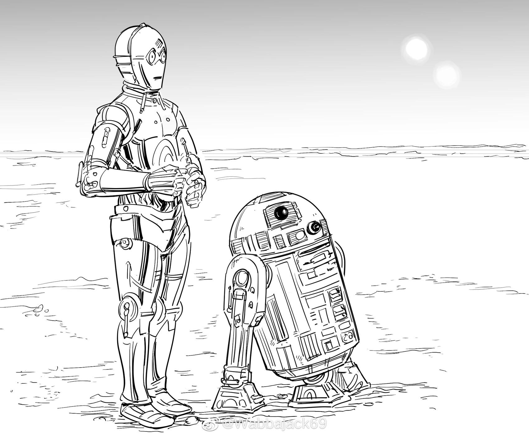 🍵Baalbuddy漫画小短篇 很久很久以前，在一个遥远的星系… 第1页