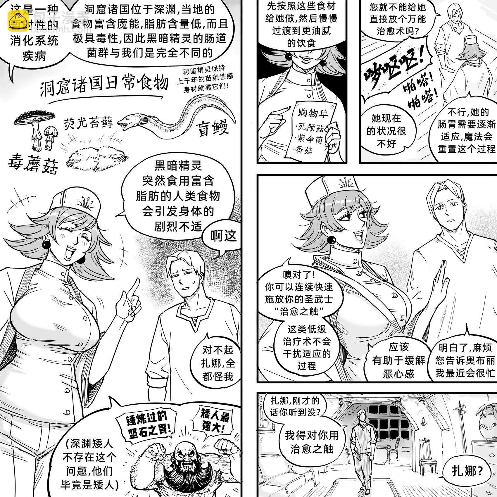 🍵Baalbuddy漫画小短篇 我的黑暗精灵继姐实在太粘人2 第22页