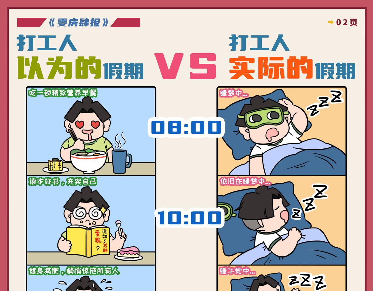 11-12期.打工人的假期生活大曝光！-第126话