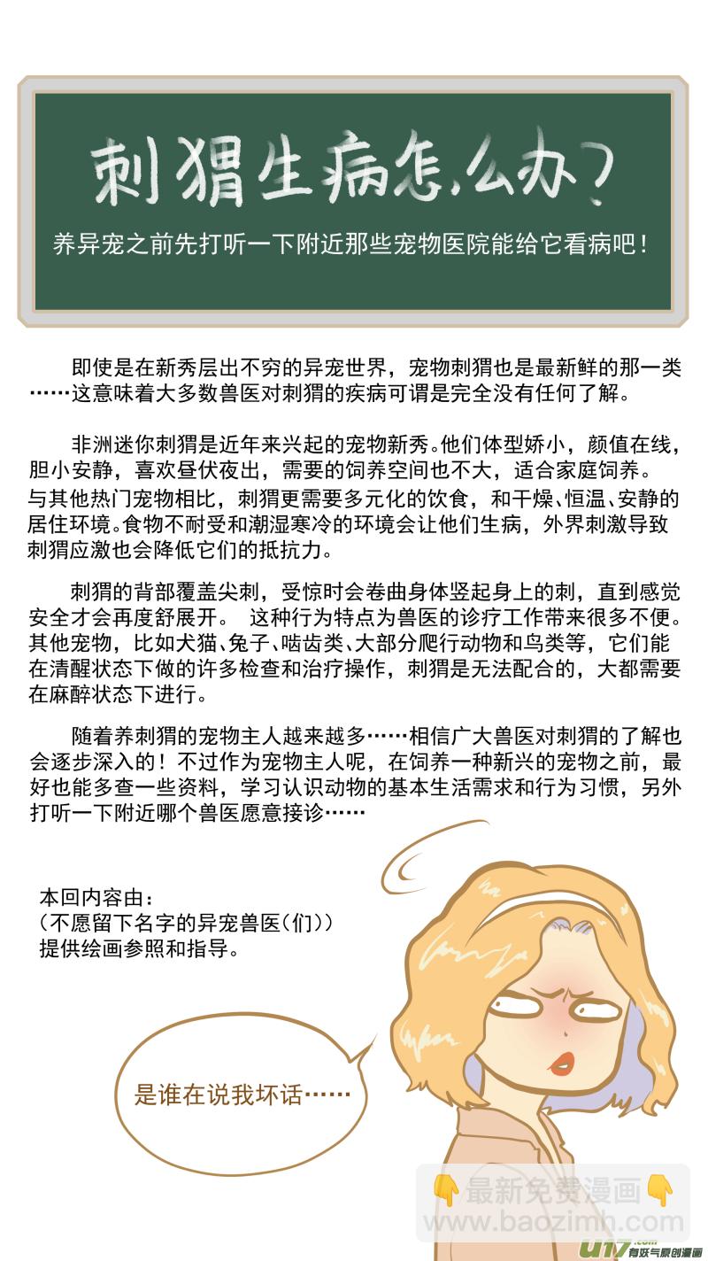 155 刺猬怎么看病-第156话