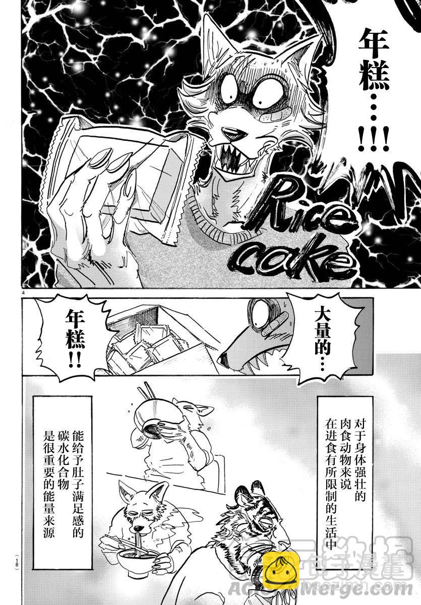 🍵BEASTARS 动物狂想曲 第115话 月亮上只有一间公寓 第5页