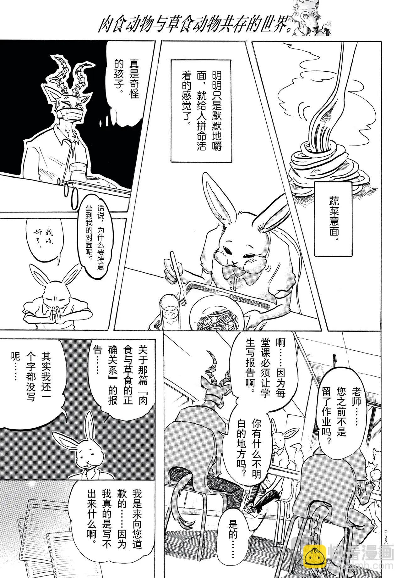 🍵BEASTARS 动物狂想曲 第146话 我的沙漠出现了厄尔尼诺现象 第13页
