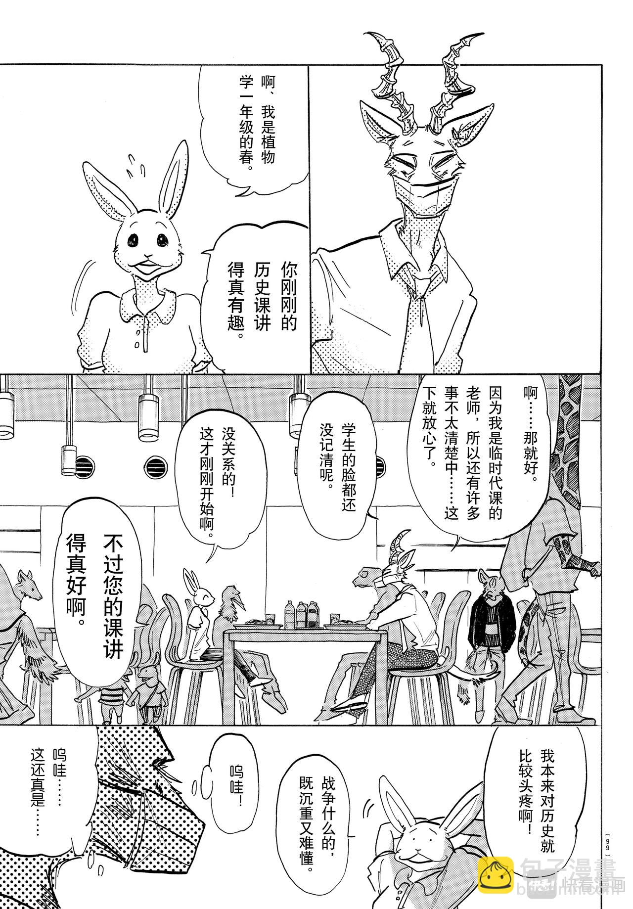 🍵BEASTARS 动物狂想曲 第146话 我的沙漠出现了厄尔尼诺现象 第7页