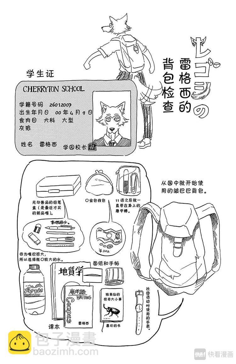 🍵BEASTARS 动物狂想曲 第16话 令你焦急的制裁 第22页