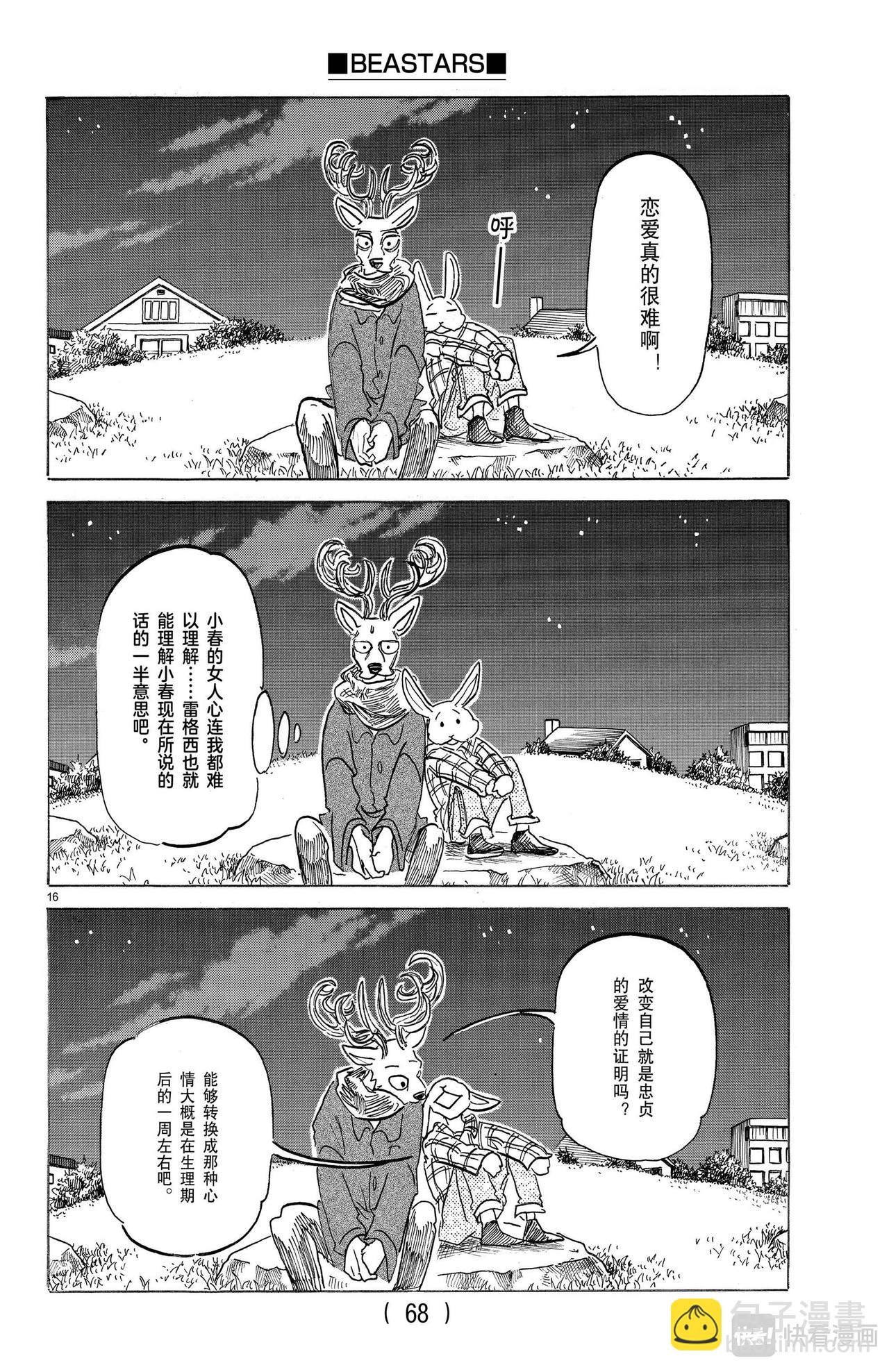 🍵BEASTARS 动物狂想曲 第166话 第17页