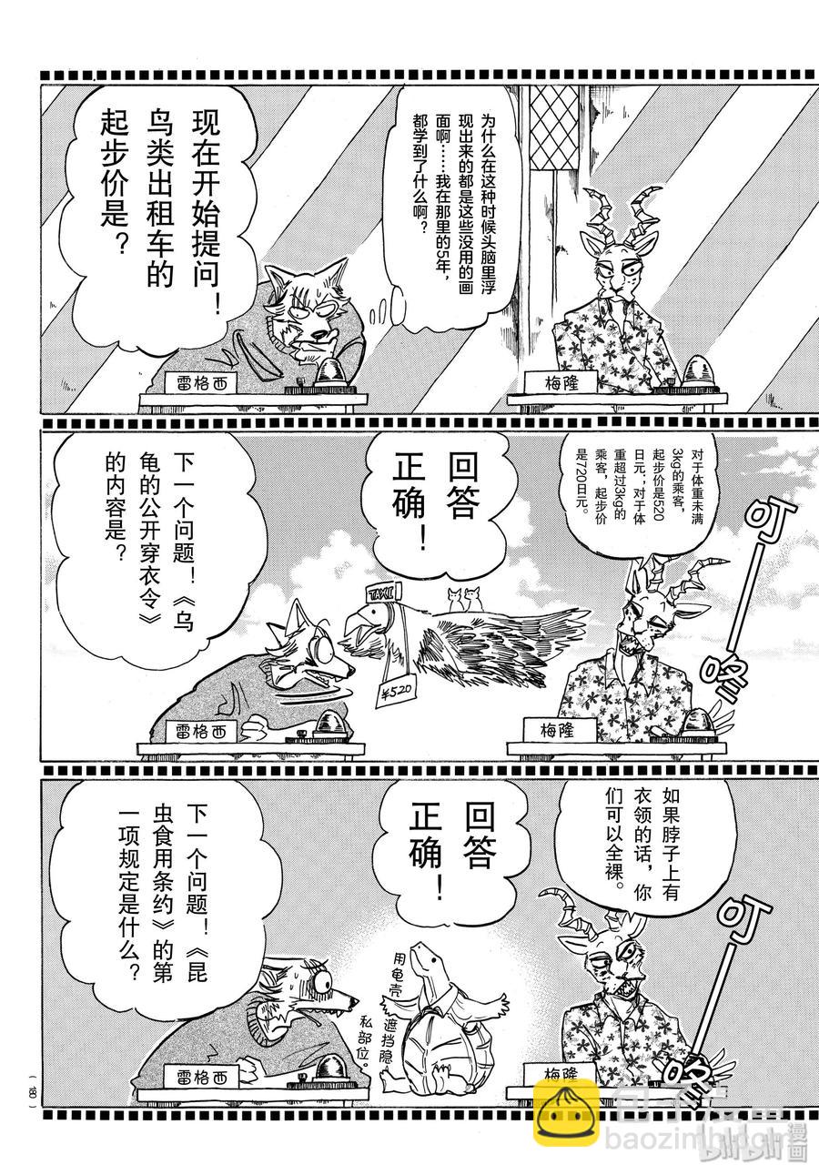 🍵BEASTARS 动物狂想曲 第168话 双方的最终答案 第4页