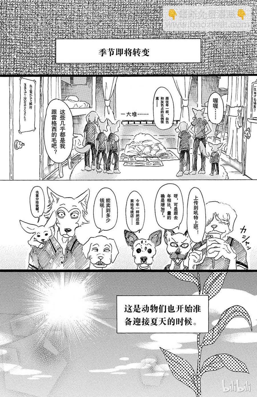 🍵BEASTARS 动物狂想曲 第18话 野兽的中元节，他们的夏天 第4页