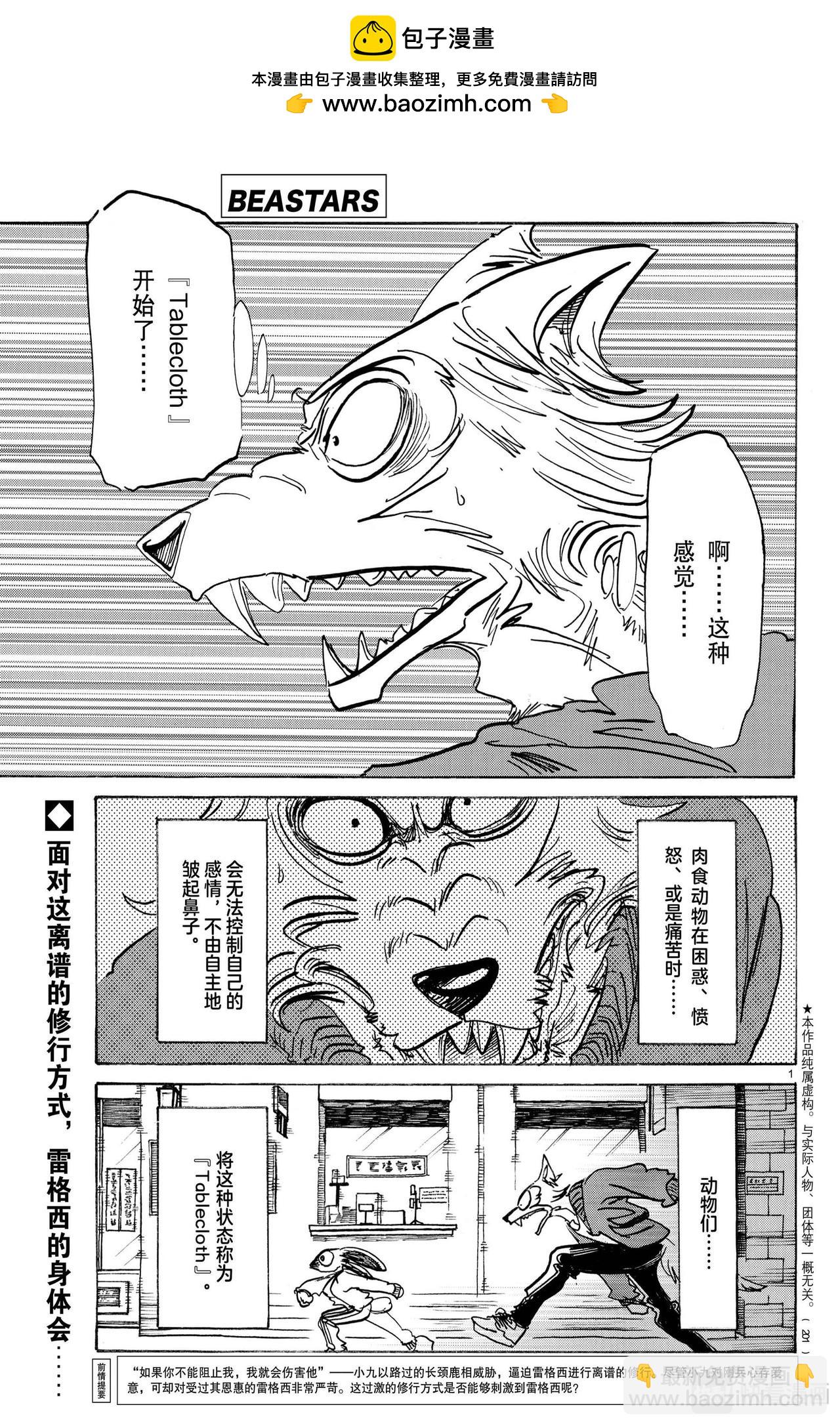 🍵BEASTARS 动物狂想曲 第170话 第2页