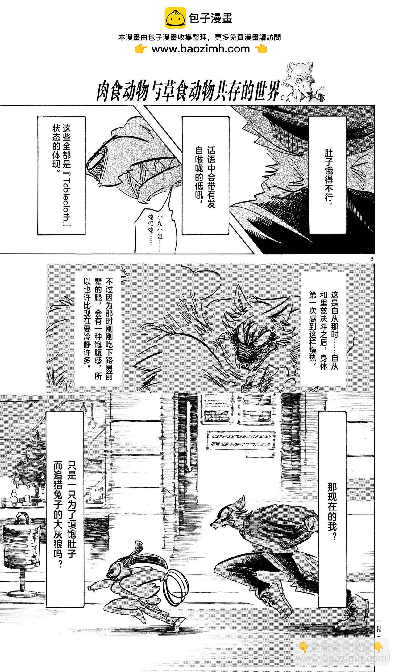 🍵BEASTARS 动物狂想曲 第170话 第6页