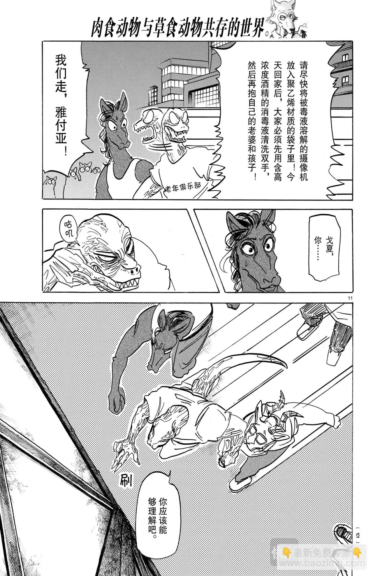🍵BEASTARS 动物狂想曲 第188话 第11页