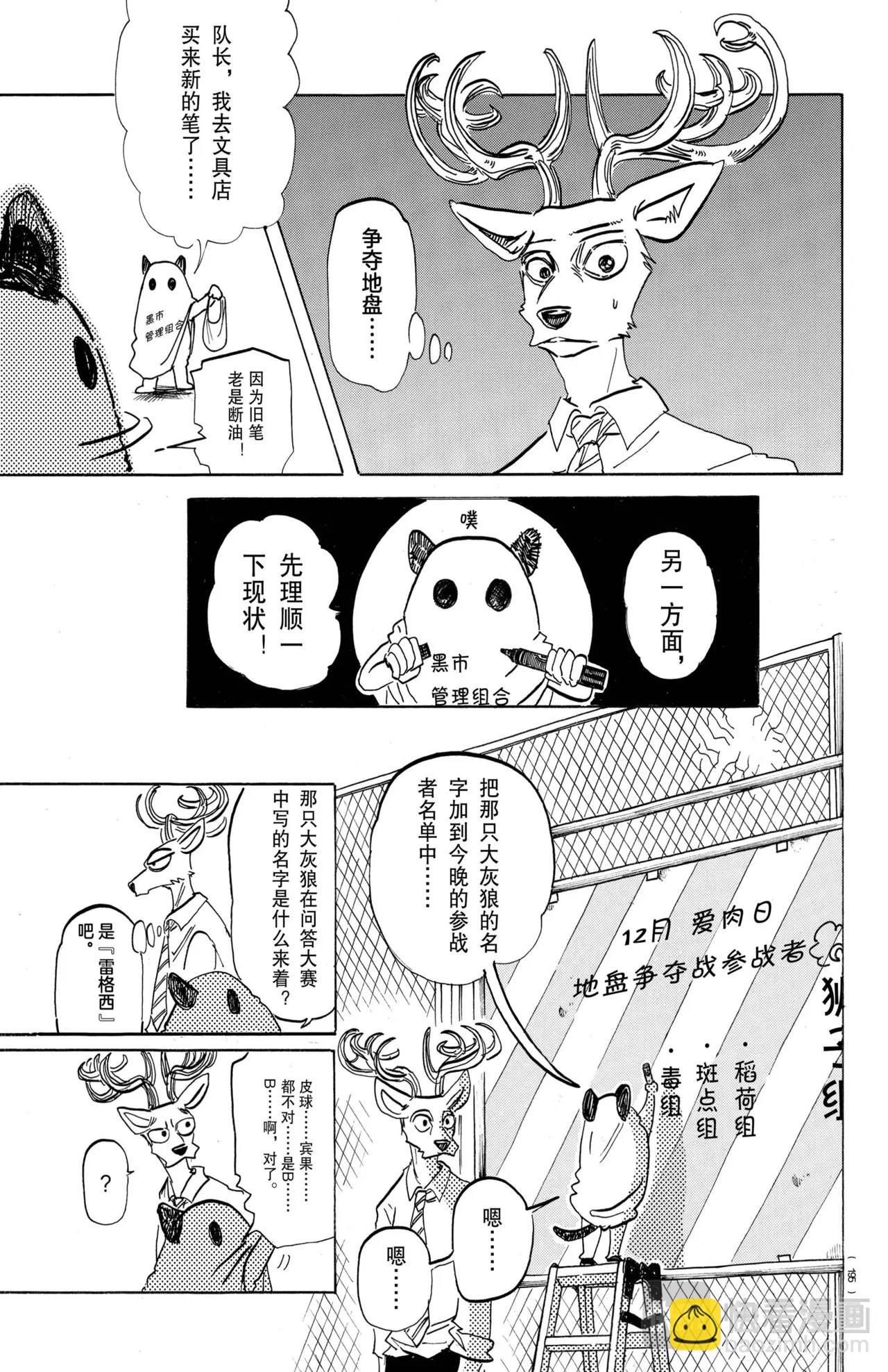 🍵BEASTARS 动物狂想曲 第190话 第13页