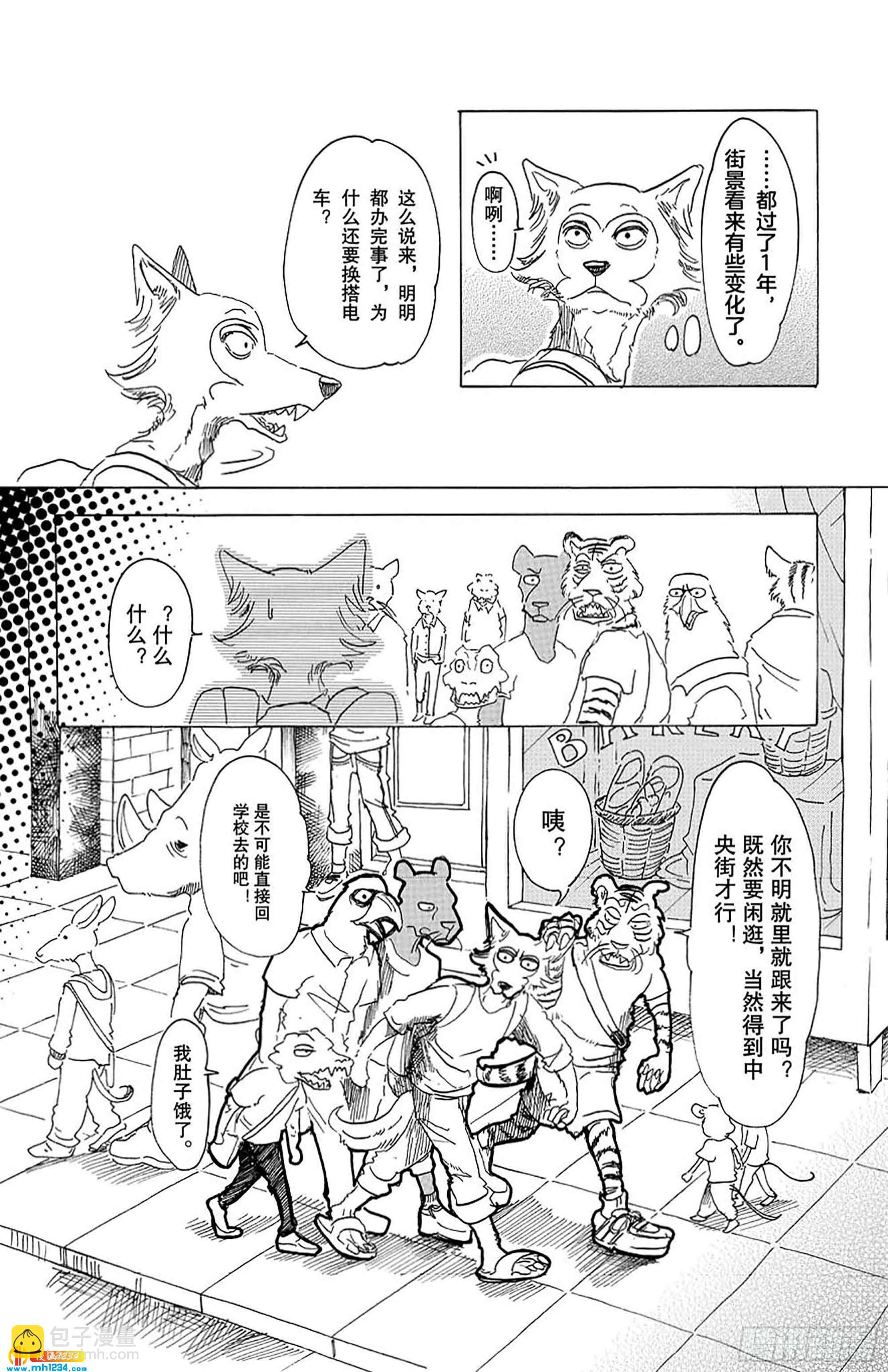 🍵BEASTARS 动物狂想曲 第22话 林立的大楼阴影 第10页