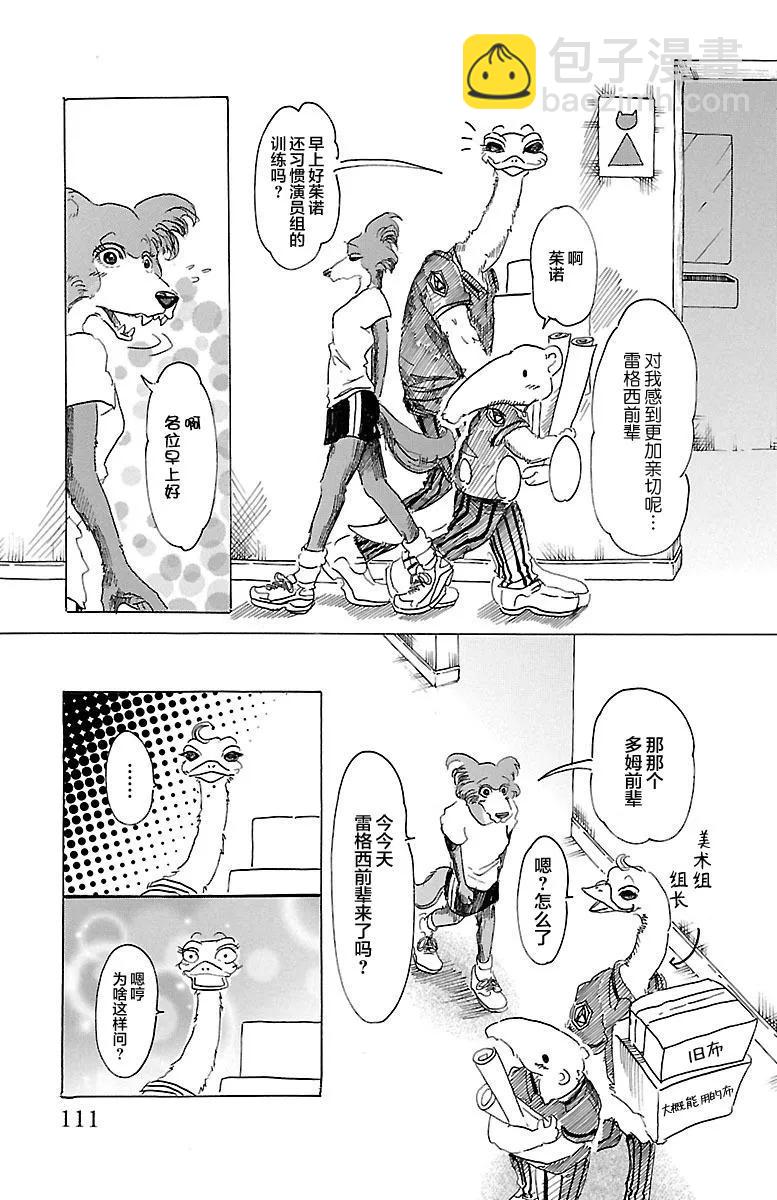🍵BEASTARS 动物狂想曲 第22话 林立的大楼阴影 第3页