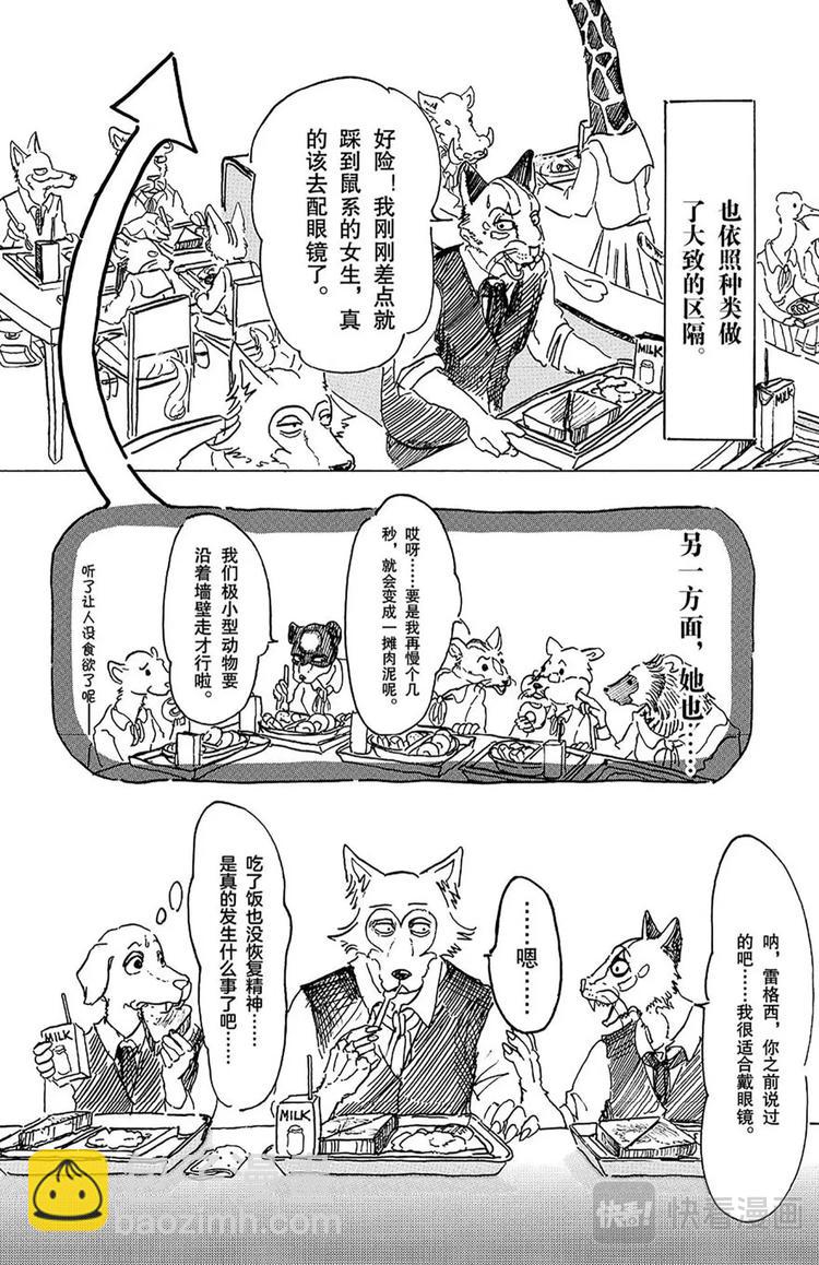 🍵BEASTARS 动物狂想曲 第6话 野兽们的一等星 第8页
