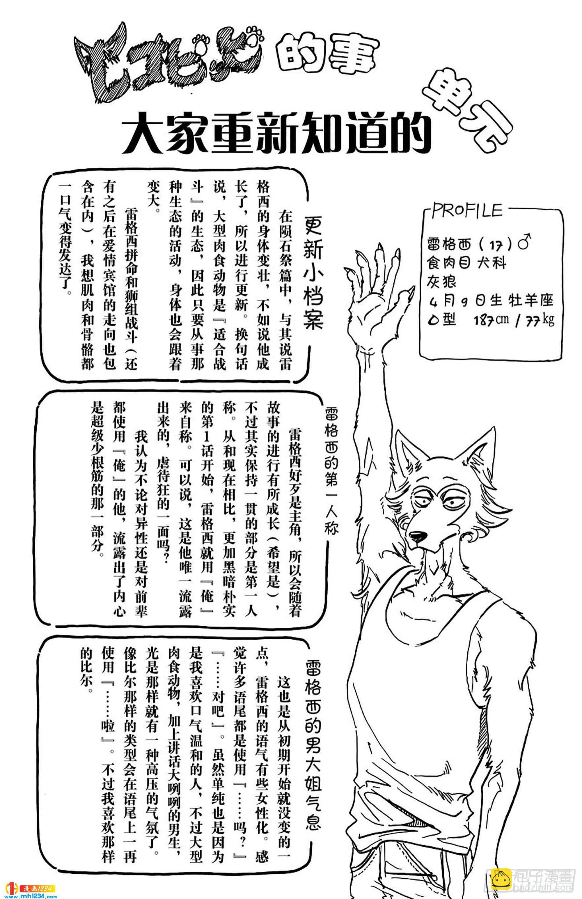 🍵BEASTARS 动物狂想曲 第52话 两只危险的利己主义者 第23页