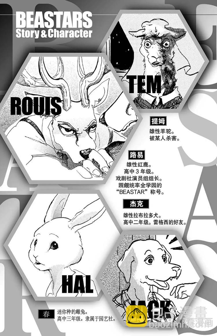 🍵BEASTARS 动物狂想曲 第8话 教母的叹息 第6页