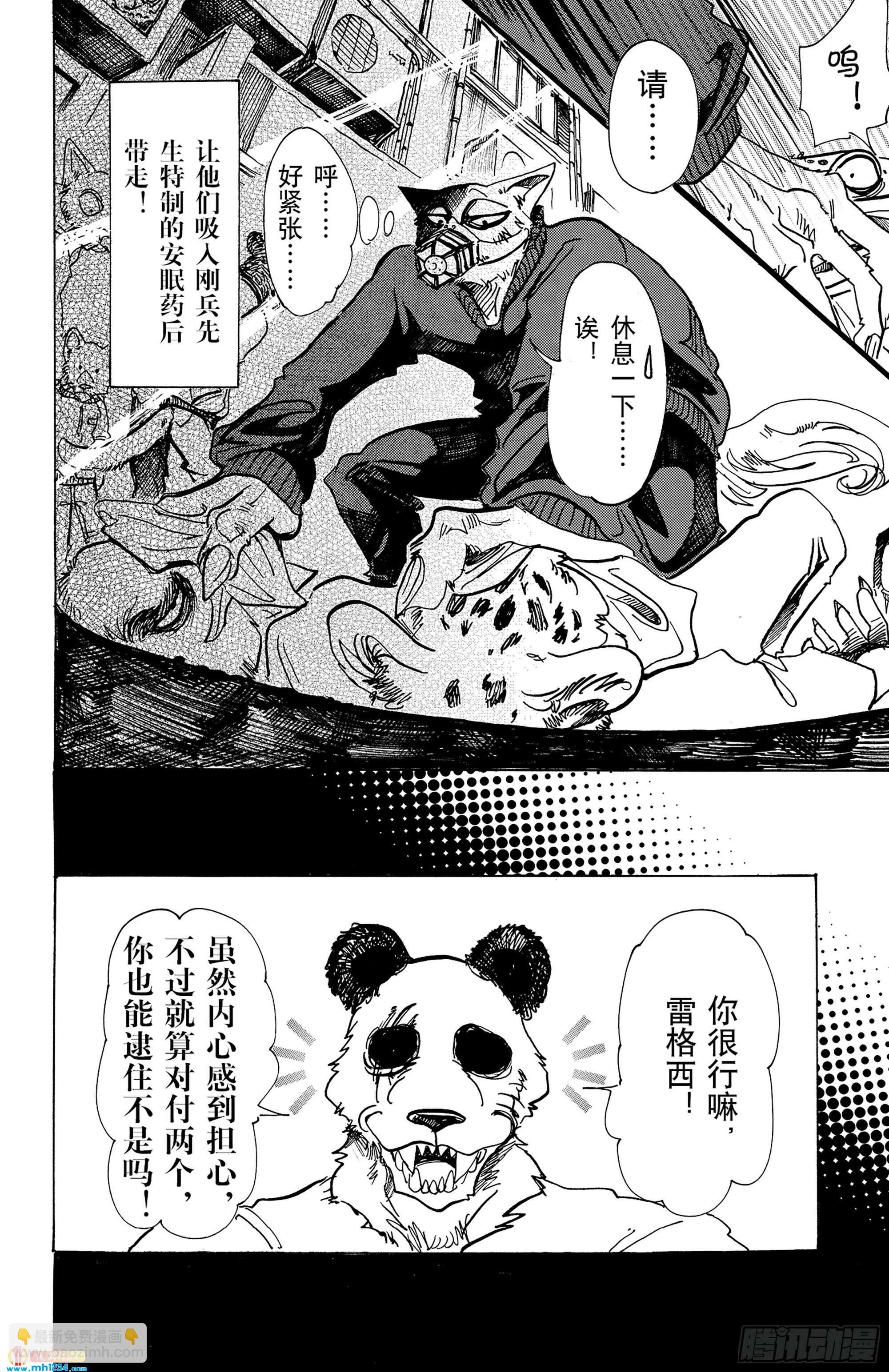 🍵BEASTARS 动物狂想曲 第74话 你是孤独的骑士 第8页