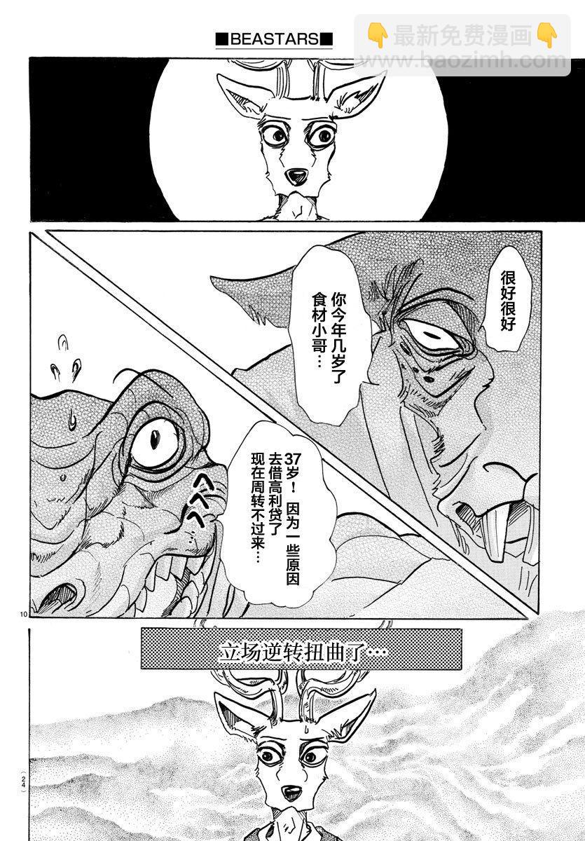 🍵BEASTARS 动物狂想曲 第80话 微笑的取舍选择 第11页
