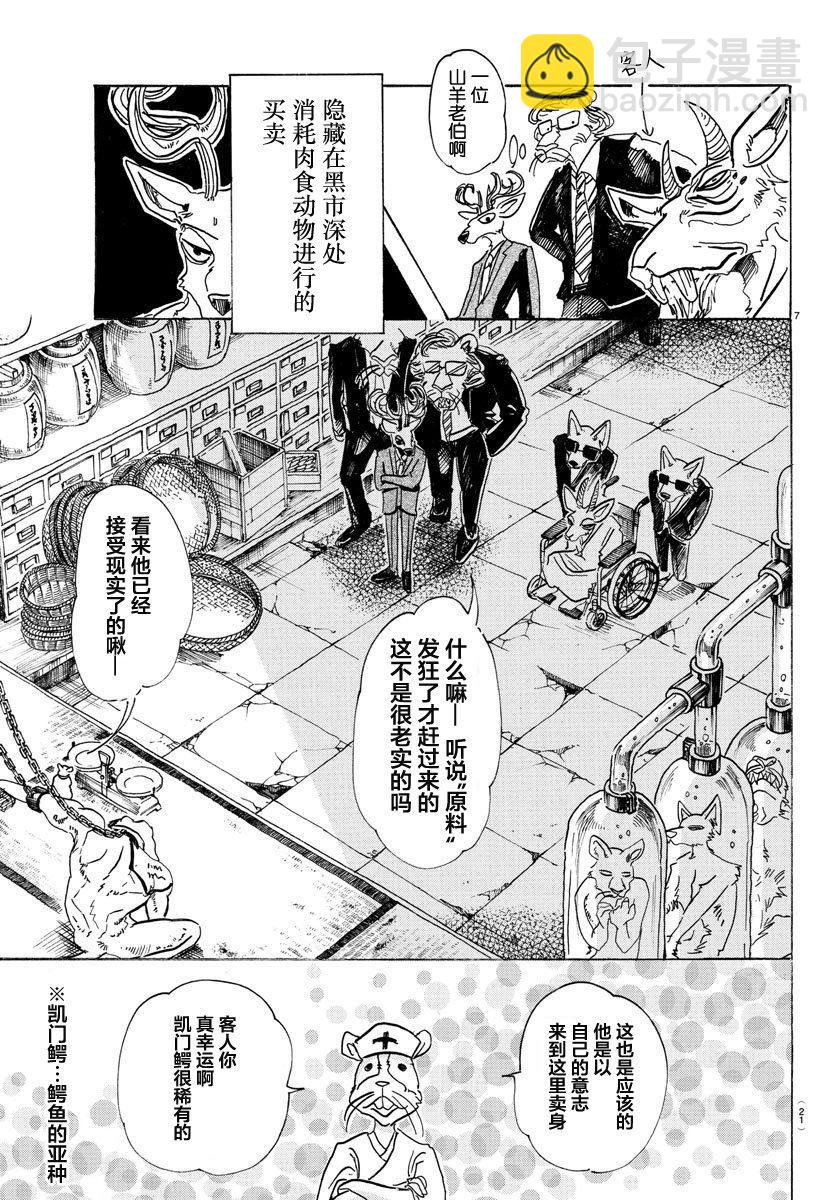 🍵BEASTARS 动物狂想曲 第80话 微笑的取舍选择 第8页