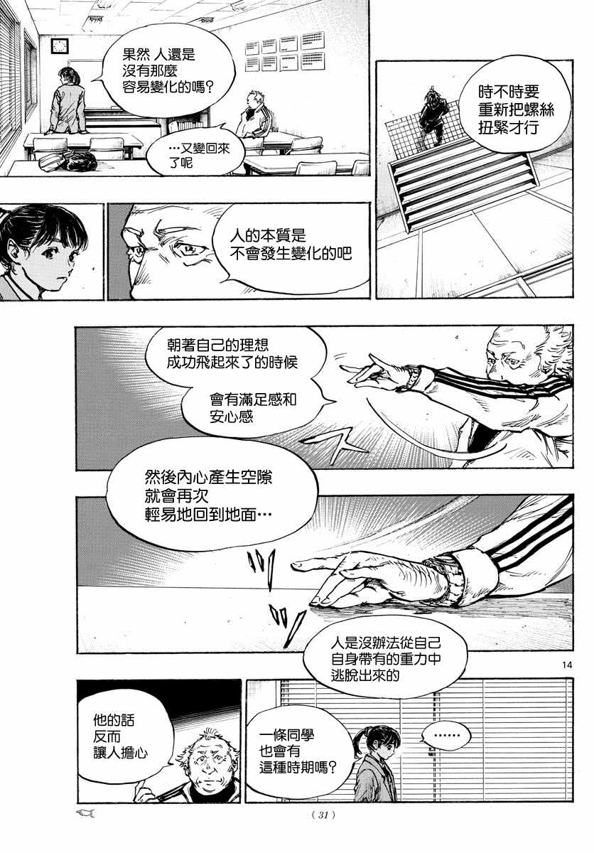🍵BE BLUES!~化身为青 第430话 重力与球感复苏 第14页