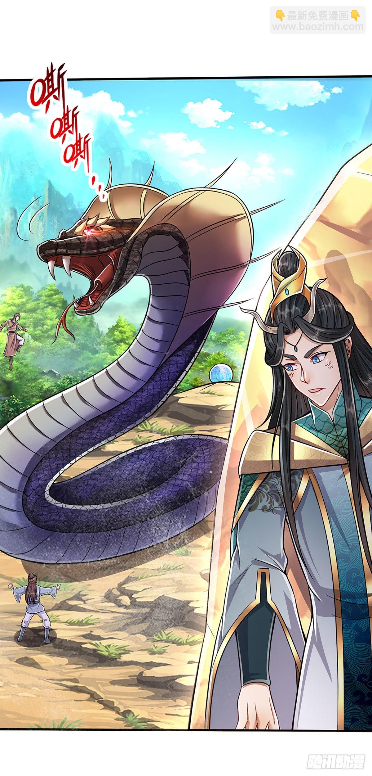 🍵被困百万年：弟子遍布诸天万界 第139话 明目张胆，石砸妖兽 第14页