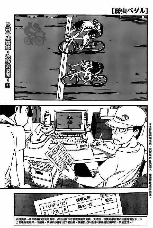 🍵飙速宅男 SPARE BIKE 第313话 第1页