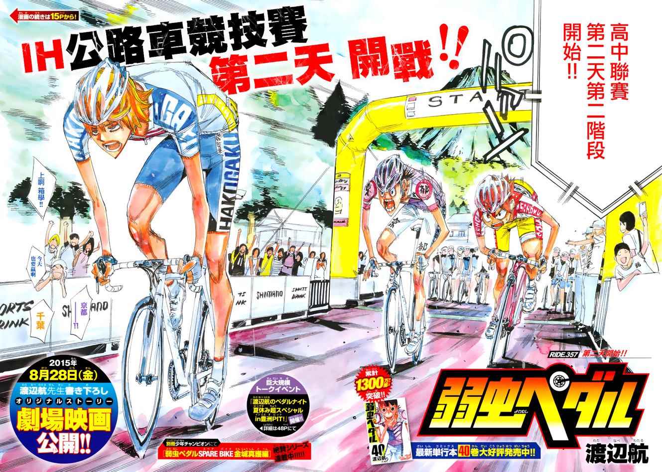 🍵飙速宅男 SPARE BIKE 第357话 第2页