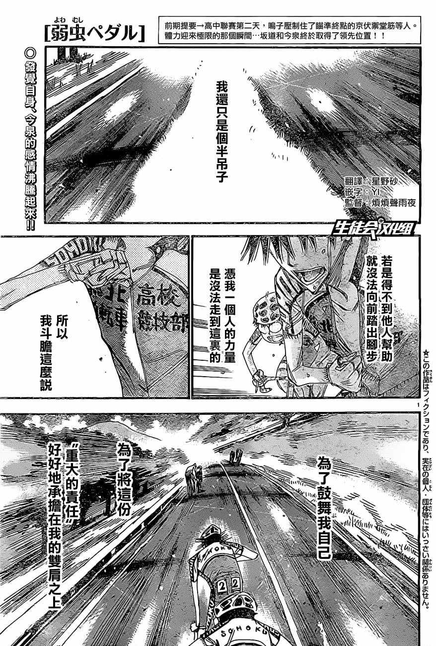 🍵飙速宅男 SPARE BIKE 第399话 第1页