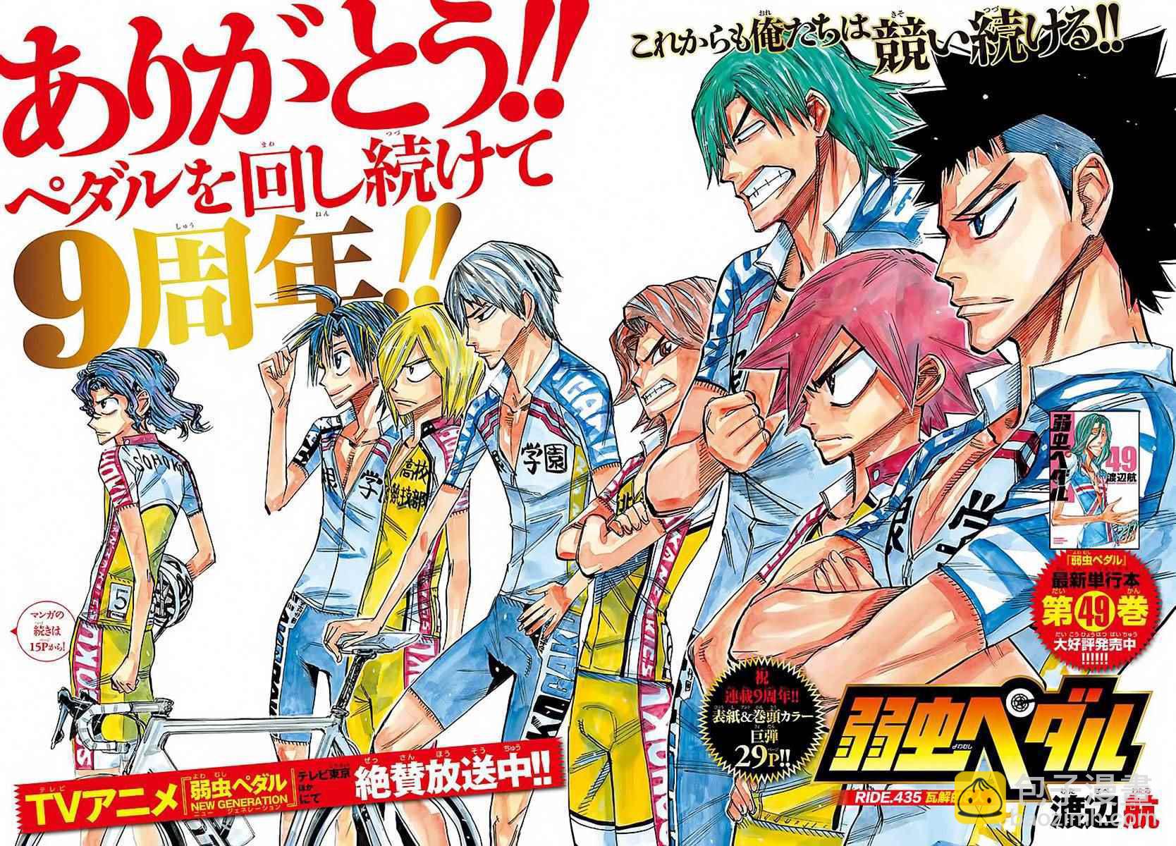 🍵飙速宅男 SPARE BIKE 第435话 第3页